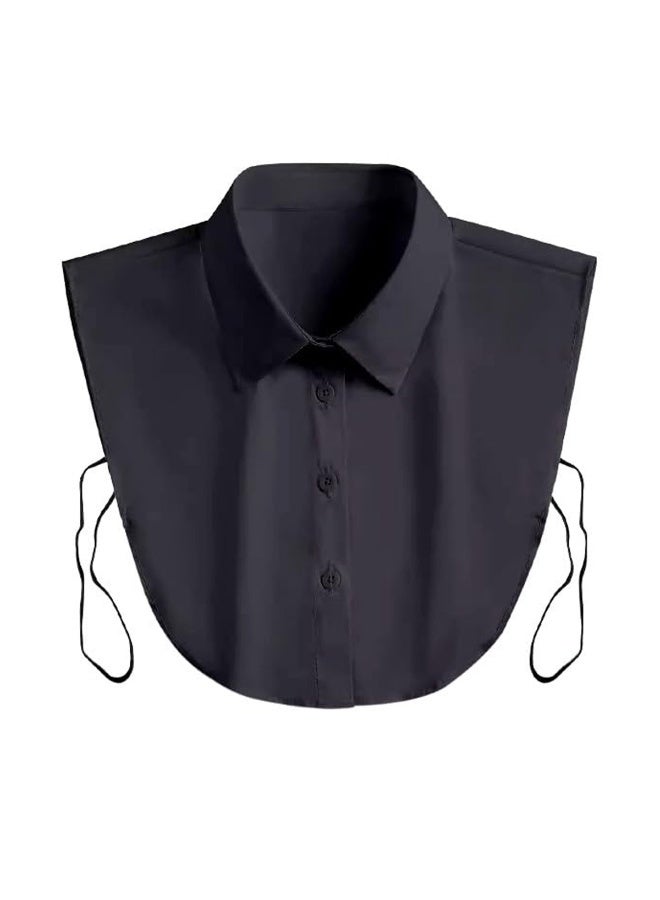 Daytoyz Half Shirt Blouse Fake Collar Detachable Dickey Collar Faux False Collar - Image 1